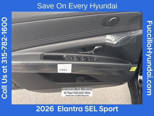 2026 Hyundai Elantra SEL Sport