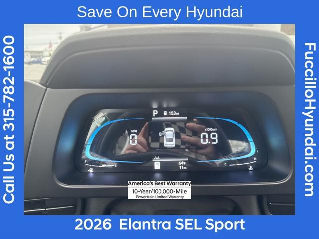2026 Hyundai Elantra SEL Sport