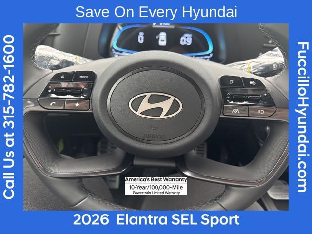2026 Hyundai Elantra SEL Sport