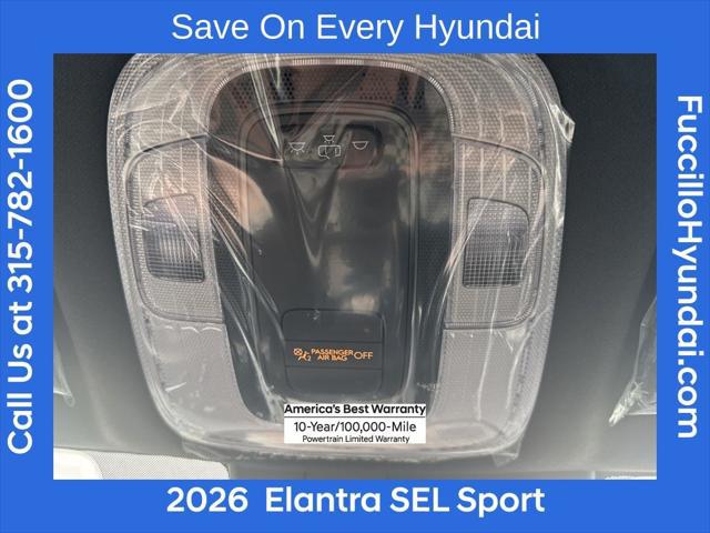2026 Hyundai Elantra SEL Sport