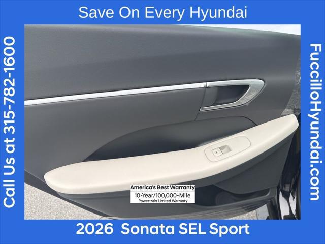 2026 Hyundai Sonata SEL Sport