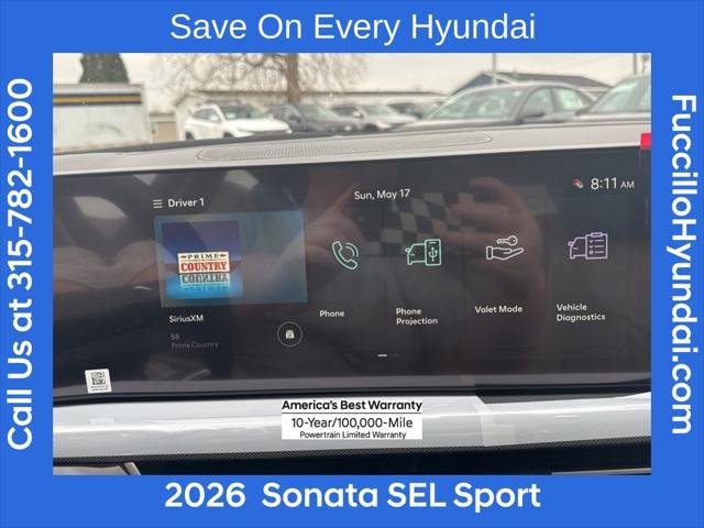 2026 Hyundai Sonata SEL Sport