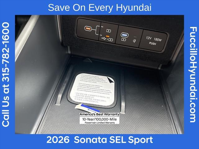 2026 Hyundai Sonata SEL Sport
