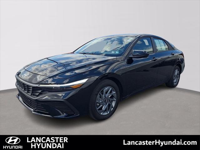2024 Hyundai Elantra Hybrid Blue for sale in EAST PETERSBURG, PA