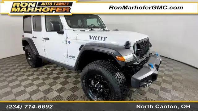 2024 Jeep Wrangler 4xe Willys 4xe for sale in North Canton, OH