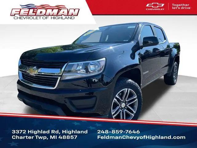 2020 Chevrolet Colorado 4WD Crew Cab Short Box WT for sale in Highland, MI