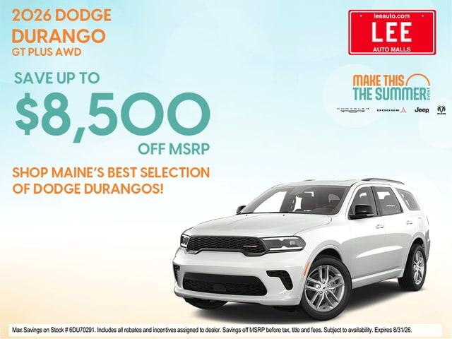 2026 Dodge Durango GT Plus AWD