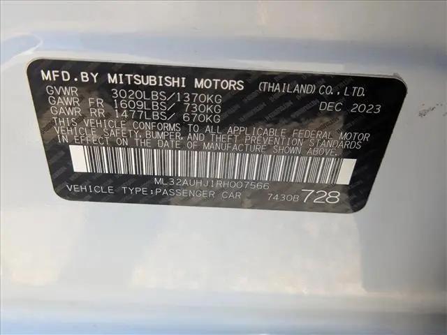 2024 Mitsubishi Mirage ES