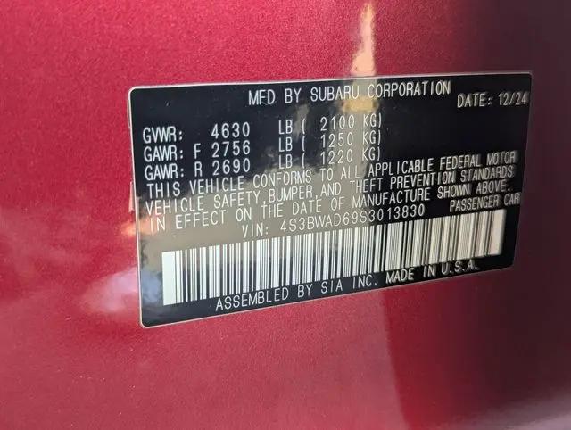 2025 Subaru Legacy Premium