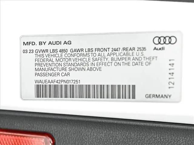2023 Audi A4 Premium Plus 45 TFSI S line quattro S tronic
