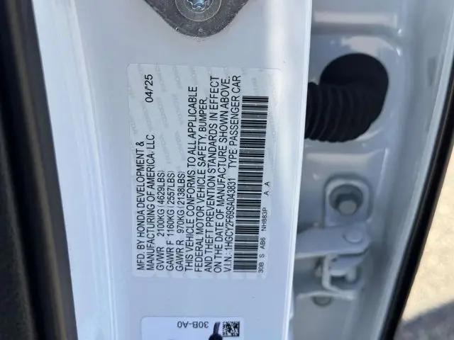 2025 Honda Accord Sedan EX-L