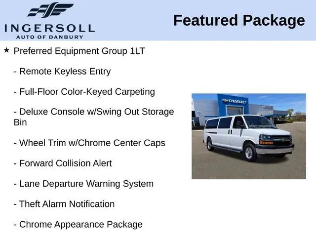 2025 Chevrolet Express Passenger RWD 3500 Extended Wheelbase LT