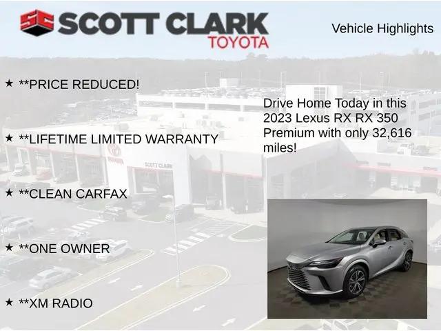 2023 Lexus RX 350 Premium