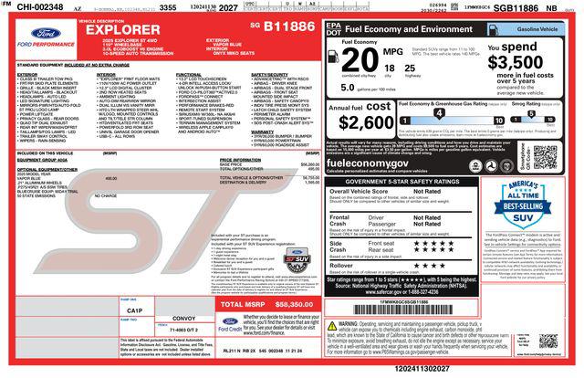 2025 Ford Explorer ST