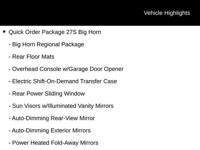 2019 Ram 1500 Classic Big Horn Crew Cab 4x4 5'7" Box
