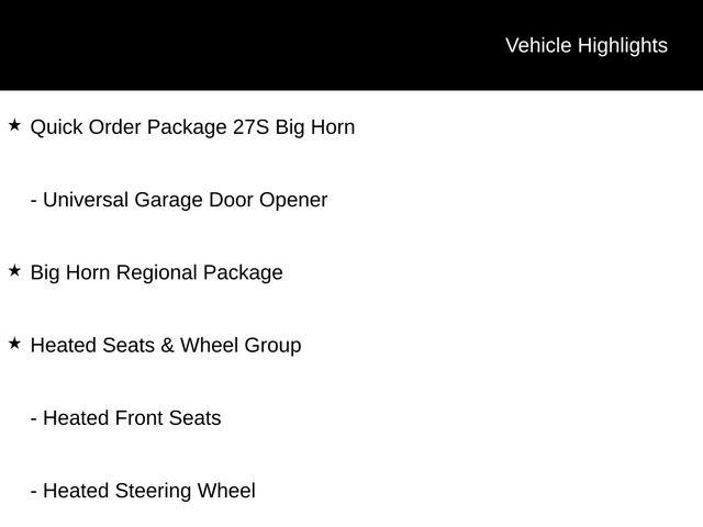 2019 Ram 1500 Classic Big Horn Crew Cab 4x4 5'7" Box