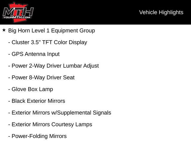 2022 Ram 1500 Big Horn Crew Cab 4x4 6'4" Box