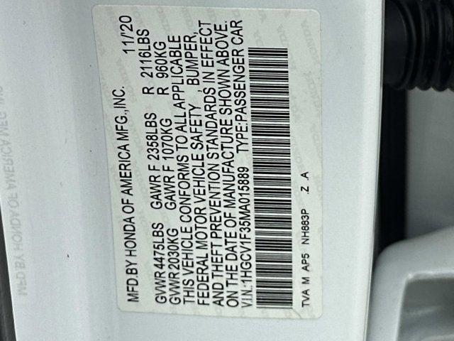 2021 Honda Accord Sport