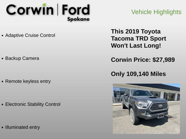 2019 Toyota Tacoma TRD Sport