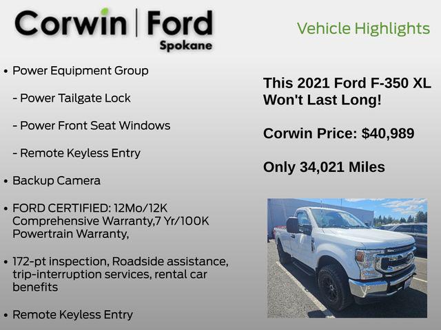 2021 Ford F-350 XL