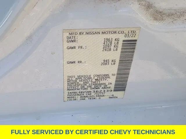 2022 Nissan Altima S FWD