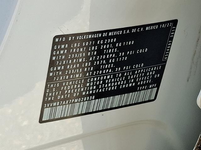 2023 Volkswagen Tiguan 2.0T SE