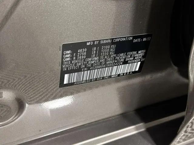 2022 Subaru Legacy Limited