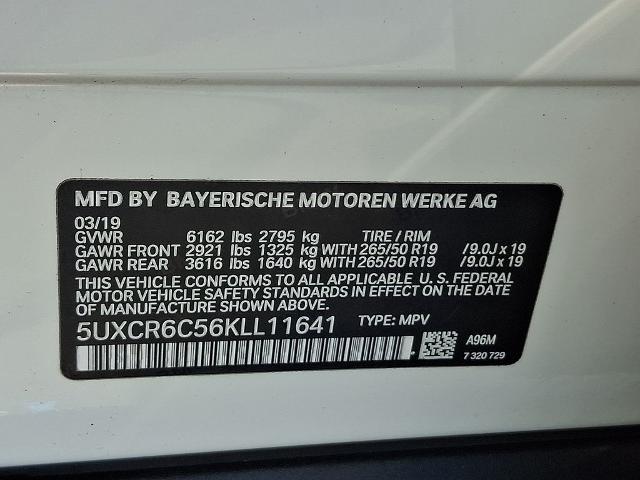 2019 BMW X5 xDrive40i
