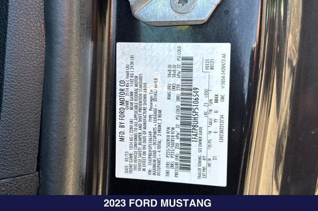 2023 Ford Mustang EcoBoost Convertible