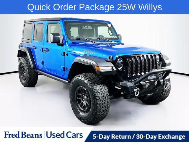 2022 Jeep Wrangler Unlimited Willys 4x4 2022 Jeep Wrangler Unlimited Willys 4x4