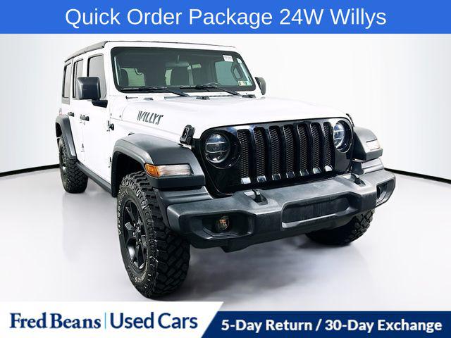 2020 Jeep Wrangler Unlimited Willys 4x4 2020 Jeep Wrangler Unlimited Willys 4x4
