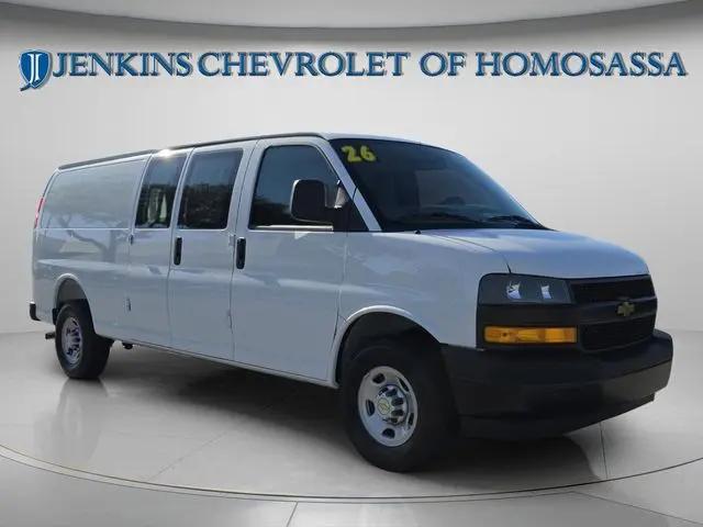 2026 Chevrolet Express Cargo Van 2500 Extended Wheelbase, WT, RWD