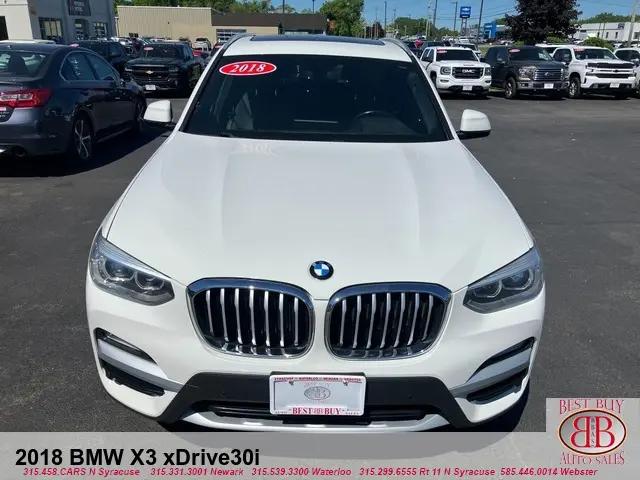 2018 BMW X3 xDrive30i