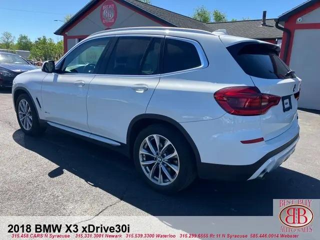 2018 BMW X3 xDrive30i