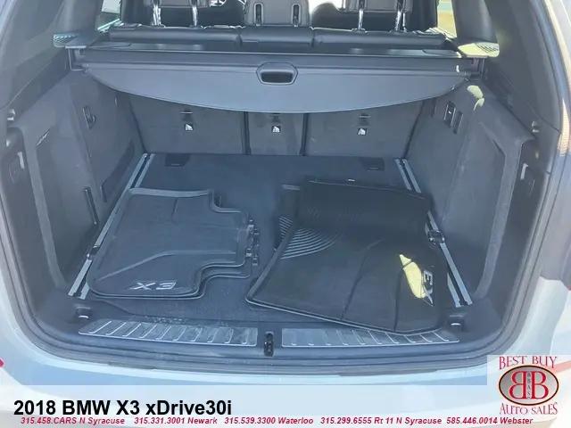 2018 BMW X3 xDrive30i