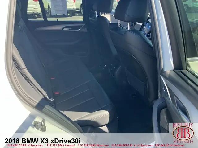 2018 BMW X3 xDrive30i