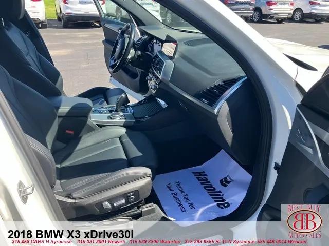 2018 BMW X3 xDrive30i