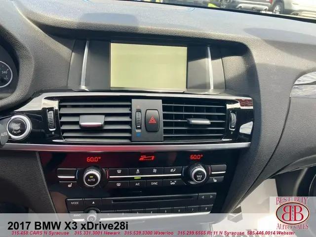 2017 BMW X3 xDrive28i