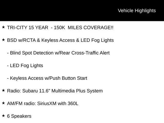 2025 Subaru Legacy Premium
