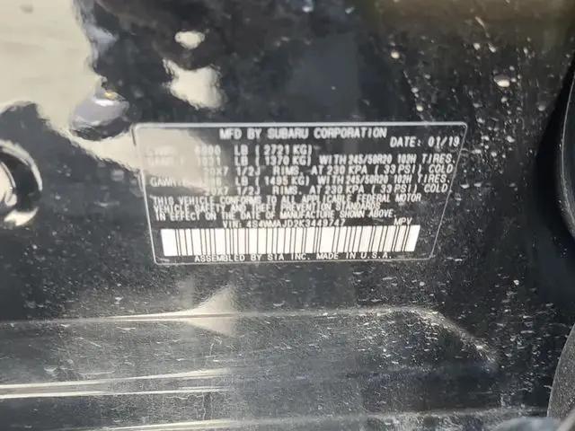2019 Subaru Ascent Limited