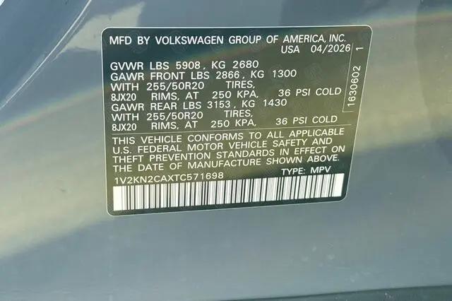 2026 Volkswagen Atlas SE with Technology