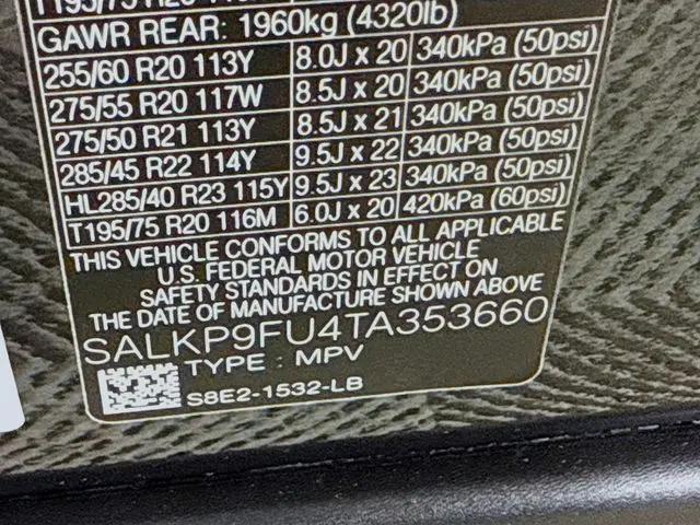 2026 Land Rover Range Rover P400 SE