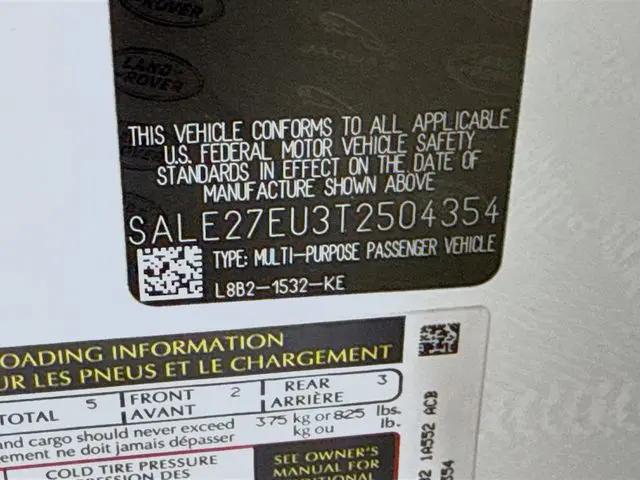 2026 Land Rover Defender P400 X-Dynamic SE