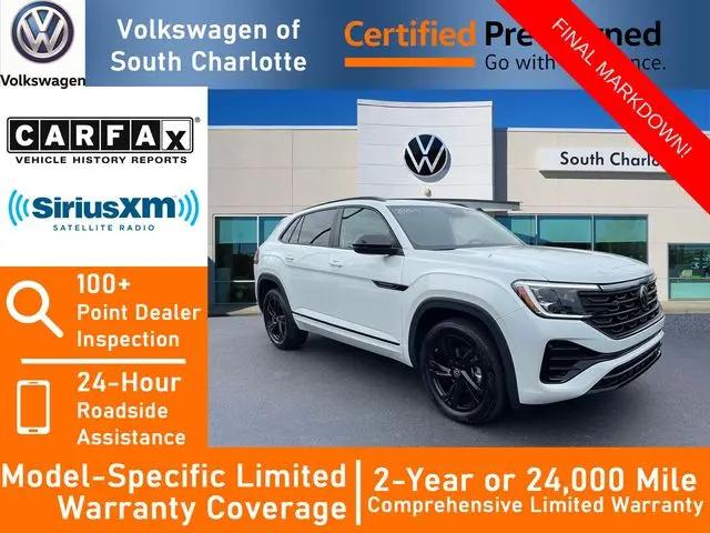 2025 Volkswagen Atlas Cross Sport 2.0T SEL R-Line Black for sale in Charlotte, NC