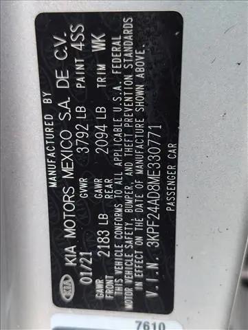 2021 Kia Forte LXS