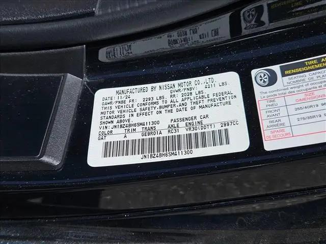 2025 Nissan Z Performance Automatic Transmission