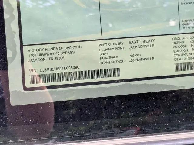 2026 Honda CR-V Hybrid 2WD Sport