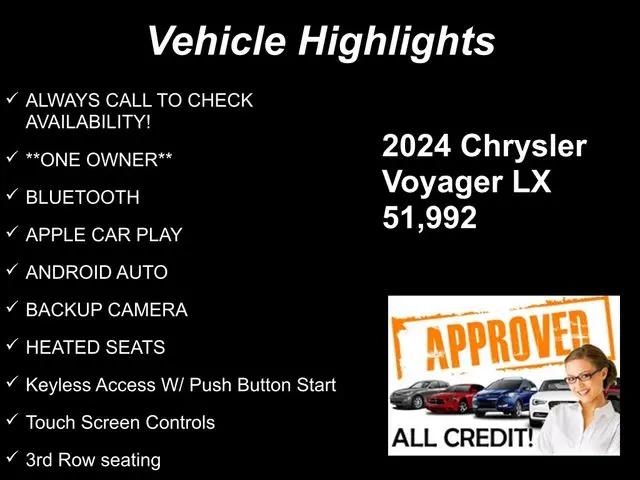 2024 Chrysler Voyager LX