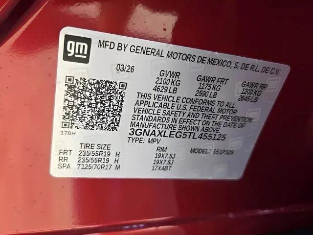 2026 Chevrolet Equinox FWD RS