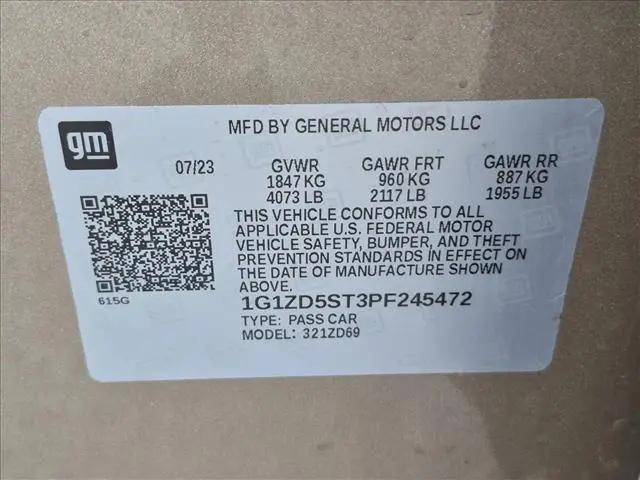 2023 Chevrolet Malibu FWD 1LT